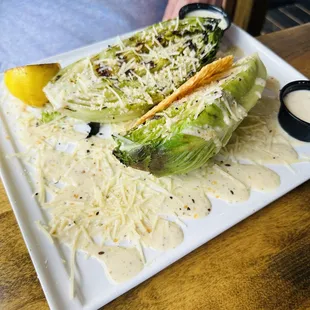 Grilled Caesar Salad