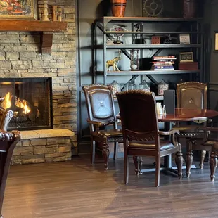 Bar and lounge area