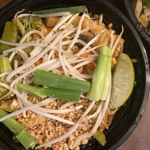 Veggie pad Thai. So fresh!