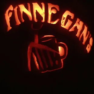 Their Halloween pumpkin this year