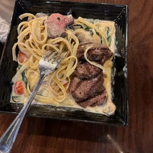 Steak Fettuccine