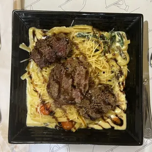 Steak Fettuccini