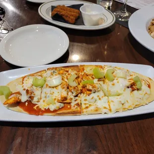 Buffalo Chicken Flatbread