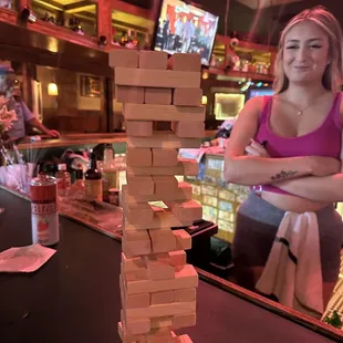 The bartender's game of skill and chance.....good times.