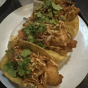 Fish Taco Plate