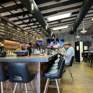 Bar ( it was early before lunch!) filled up quickly