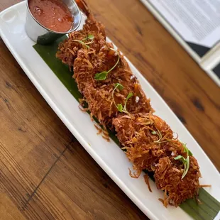 Crispy Coconut Shrimp (they were huge! So good)