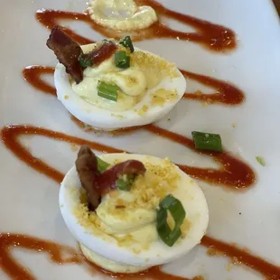 Bacon Deviled Eggs