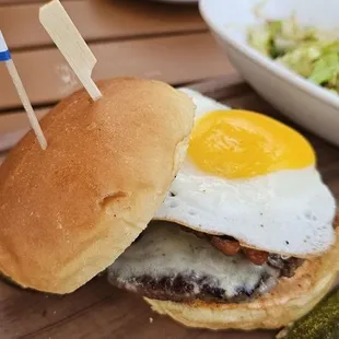 Jalapeno Egg Burger