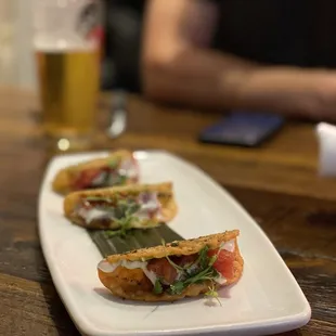 Ahi Poke Tacos