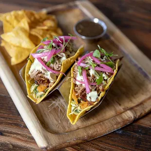 tacos, food