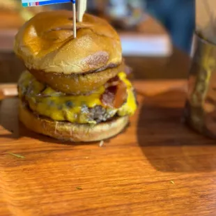 Impossible bbq burger