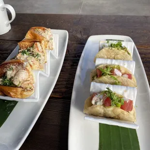 Mini Ahi Tacos