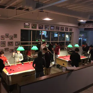 Pool room