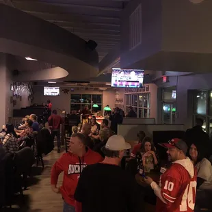 Front bar area