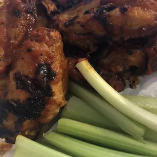 Double grilled Finny wings