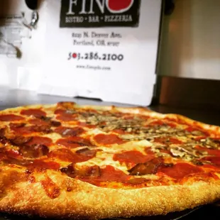 Pepperoni and Bacon!