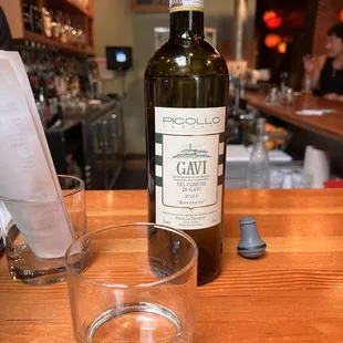 This white by the glass was refreshing and crisp.