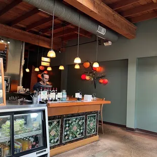 Interior and most awesome employee (he was so helpful and kind)