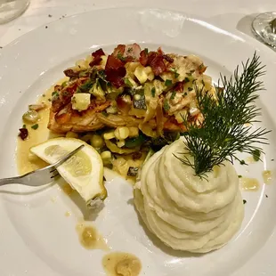 Salmon (from the specials menu)