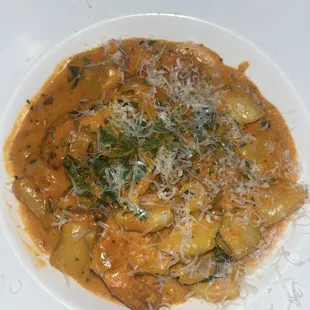 Gamberi Con Rigatoni Alla Vodka