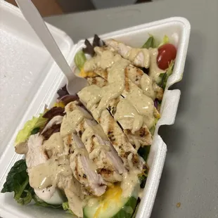 salads, food