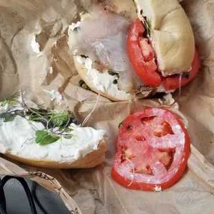 Smoked Fish Bagel