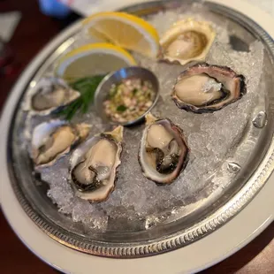 Oysters on the Half Shell