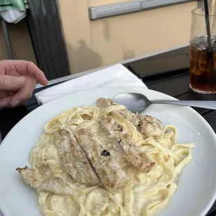 Alfredo with chicken...