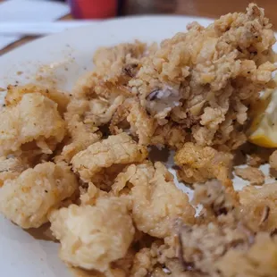 Calamari, excellent.