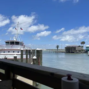 View from the bar at Fins.