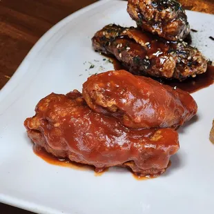 Crazy sauce wings