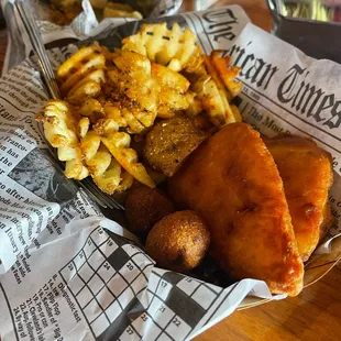 Fish &amp; Chips. Well executed!!