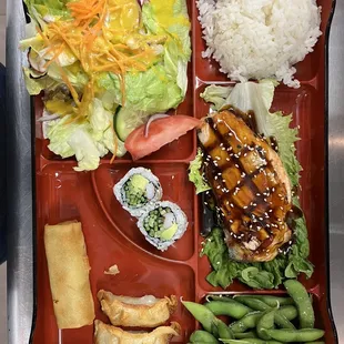 Lunch salmon box