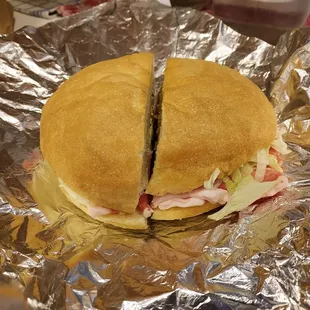 Prosciutto sammich.