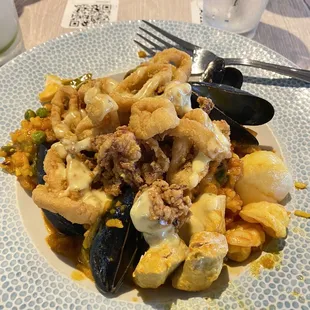 Seafood Paella