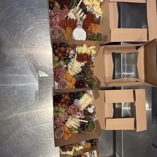 New Year's charcuterie boxes