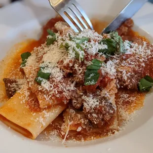 Paccheri Al Ragu Napoletano