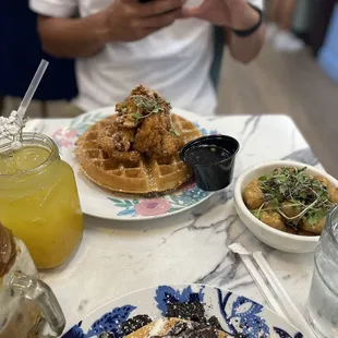 Chicken &amp; Waffles