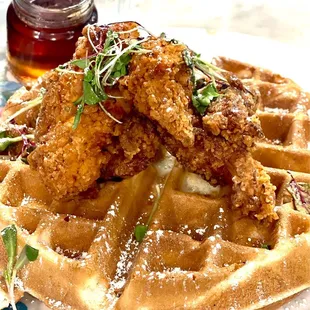 Chicken &amp; Waffles