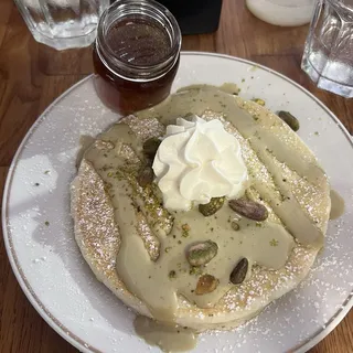 Pistachio Pancakes