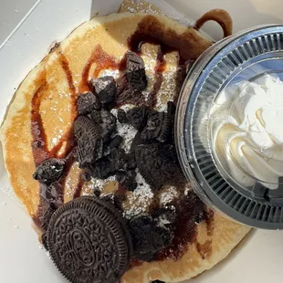 Oreo Cookie pancake