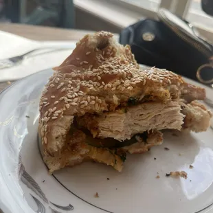 Fried chicken sandwich