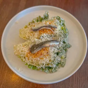 Little Gems with Anchovy, Parmigiano, &amp; Lemon 9/2022