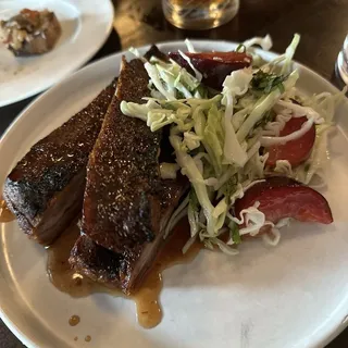 Fennel Pork Ribs Agrodolce entree sizee