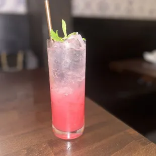 &quot;Like a Virgin&quot; nonalcoholic cocktail