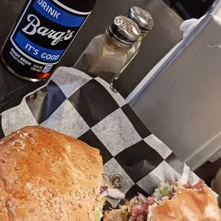 Stromboli Sandwich and a Barq&apos;s