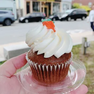 Carrot cupcake
