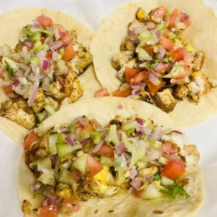 NEW
 chicken tacos