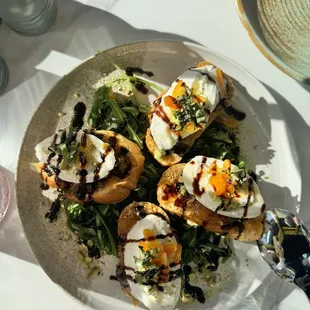 Burrata Crostini